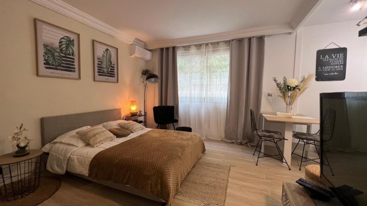 Le Miramar Nice - Clim, Parking, Wifi Et Piscine Dış mekan fotoğraf